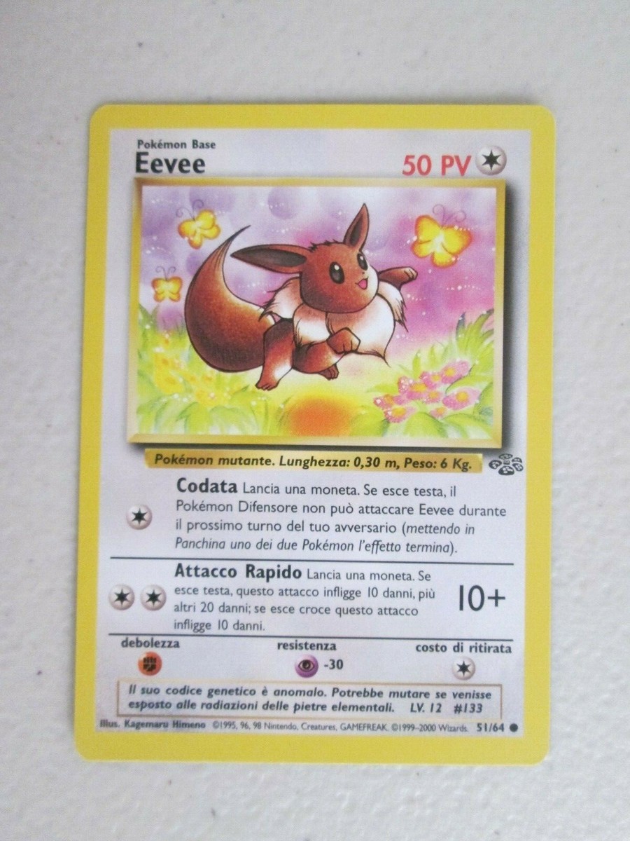 002PK51 - Eevee - 51/82 - Jungle - Common = | eBay
