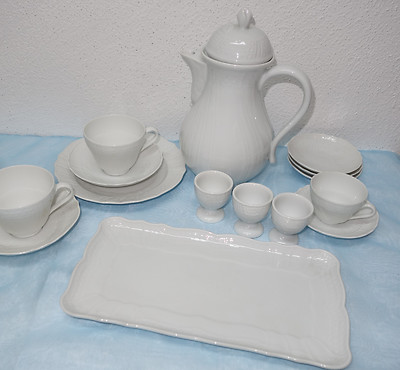 Hutschenreuther Dresden weiß - Kaffeeservice