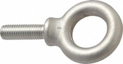 Gibraltar 2,150 Lb Capacity, Stainless Steel, 1/2-13 Thread, Fixed Lifting Ey...