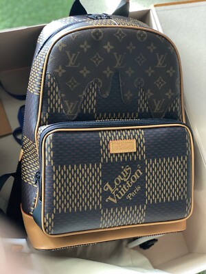 Louis Vuitton NIGO Virgil Abloh Backpack Bag N40380 Monogram Damier Brown