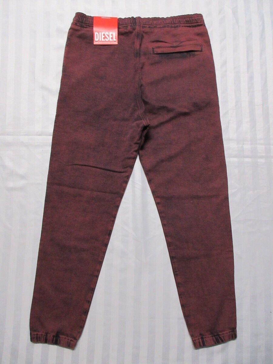DIESEL JoggJeans Men's D-LAB-NE Denim Sweat Jean Pant A03932 DIESEL JoggJeans Men's D-LAB-NE Denim Sweat Jean Pant A03932