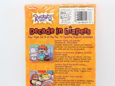 ラグラッツ　VHS Rugrats Nickelodeon Cartoon VHS Tape Lot Of 5, Used. | eBay
