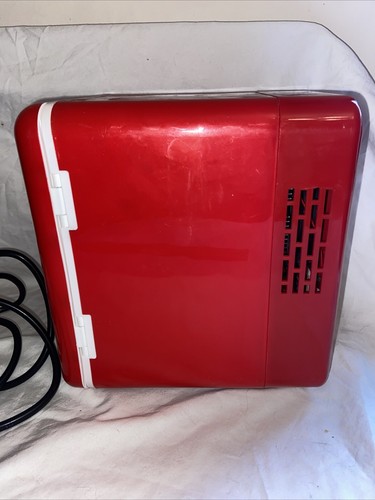 Budweiser Mini Fridge Compact Personal Refrigerator 6 Cans TESTED WORKS - Picture 8 of 11