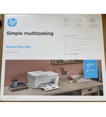 HP DeskJet 4155 Wireless Color Printer - CLEARANCE PRICED