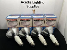 ⚡️4 Pack⚡️PEC 75 Watt PAR30 FL Extra Long Neck Spot Light (Rare) Medium Base E26