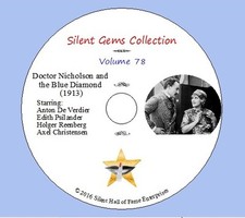 DVD "Doctor Nicholson and the Blue Diamond" (1913) Classic Danish Silent Drama