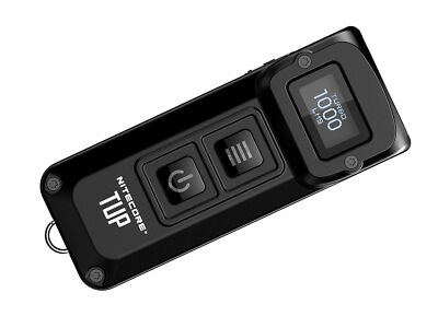 Nitecore Keyring Schlüsselbundlampe mit Display TUP 1000 Lumen in schwarz