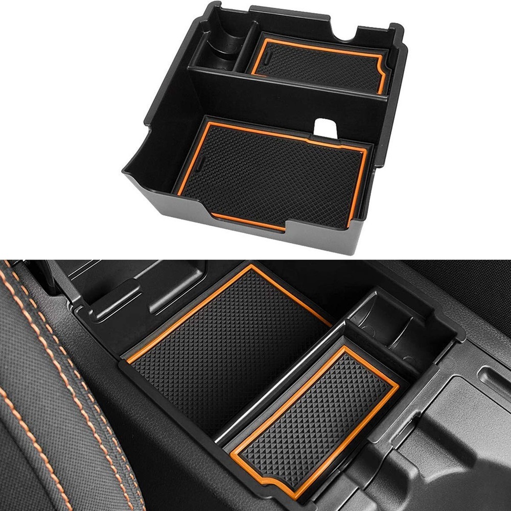 Auovo for Subaru Crosstrek Impreza Accessories Center Console Organizer Trim Box