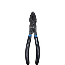 HART 8-inch Multifunction Linesman Pliers with Comfort Grips, Chrome Vanadium