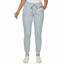 Marc New York Ladies' Ribbed Drawstring Jogger, Serenity COLOR BLUE SIZE XS