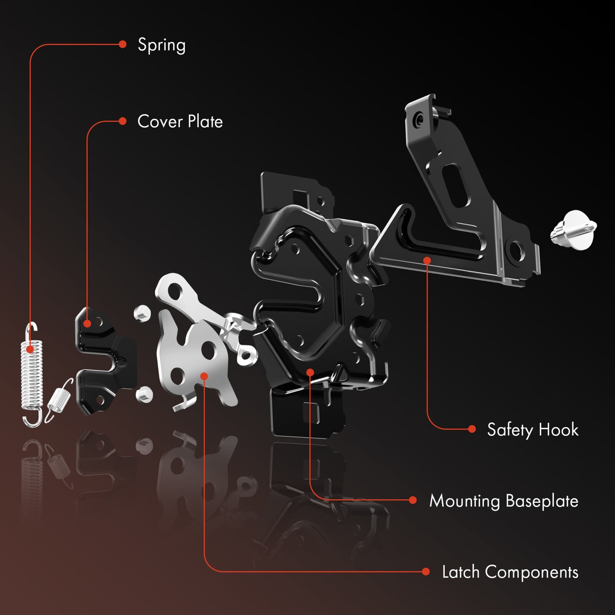 Front Hood Latch Lock for Toyota Celica 2000 2001 2002 2003 2004