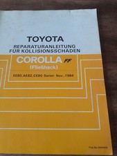 Reparaturanleitung Toyota Corolla 