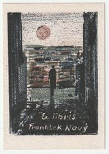 PRAVOSLAV SOVAK: Exlibris für Frantisek Novy, 1964