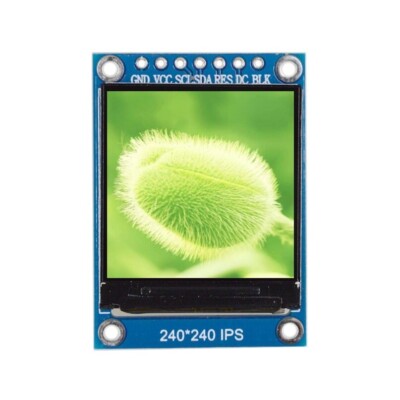 1.3'' Inch IPS SPI 3.3V Full Color 240x240 LCD Display Module ST7789 for   #F13