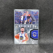 Stephen Curry #2 Raining 3s 2021-22 Panini Donruss Optic Basketball Warriors