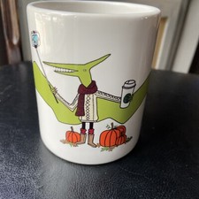 Funny Fall Halloween Mug Teradactyl Taking Selfie Basic Pumpkin Made In USA