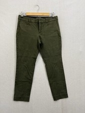 Banana Republic Women s Olive Green Sloan Crop Pants Size 2