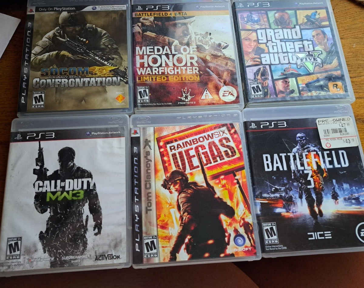 PS3     CAIl OF DUTY.BATTLEFIELD .グラセフV PS3 CAIl OF DUTY.BATTLEFIELD .グラセフV