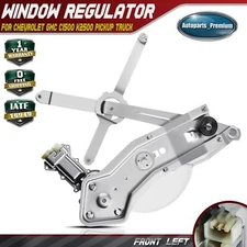 Power Window Regulator w/ Motor for Chevy GMC Pickup Truck Front Left LH Driver