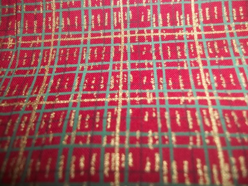 CHRISTMAS check geometric SHAPES Cotton FABRIC U-Pick READ INFO 1/2 yd BTHY - Picture 4 of 41