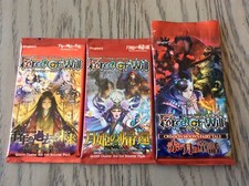 Force Of Will TCG 3 Booster Packs Lot I
