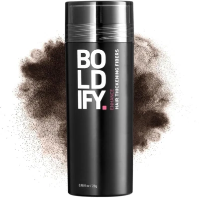 BOLDIFY Hair Fibres (28G) - Fill in Thinning and Fine Hair for an Instantly Full