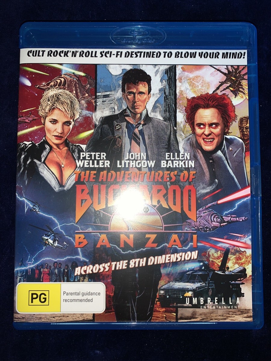 【新品未使用】我儘ラキア 8th ANNIVERSARY TOUR BluRay Buckaroo Banzai Across the 8th Dimension Blu-ray Region B