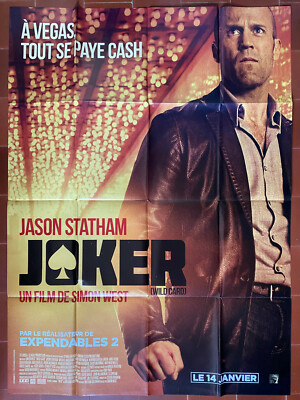 Plakat Joker Simon West Jaon Statham Sofia Vergara Poker Karte 120x160cm