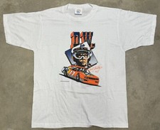 Vintage 1987 Darrell Waltrip Nascar Winston Cup Tide Racing Tee - Medium