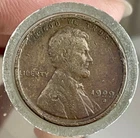 1909 S vdb Lincoln wheat penny key date   - small scratches VDB ?
