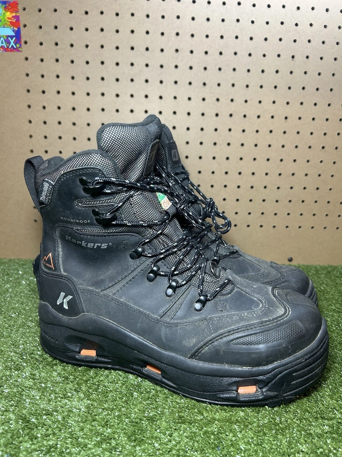 KORKERS Mens SnowJack Pro Safety Toe Winter Insulated Waterproof Boots Size 9