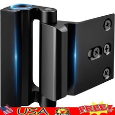 Childproof High Security Door Lock Reinforcement 800 lbs Metal Flip Deadbolt New