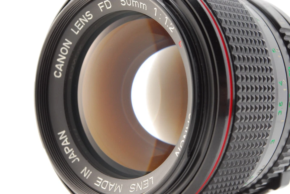 [COMO NUEVO] Lente Prime Estándar Canon FD NFD 50 mm f/1,2 L MF de JAPÓN Foto 3 de 4