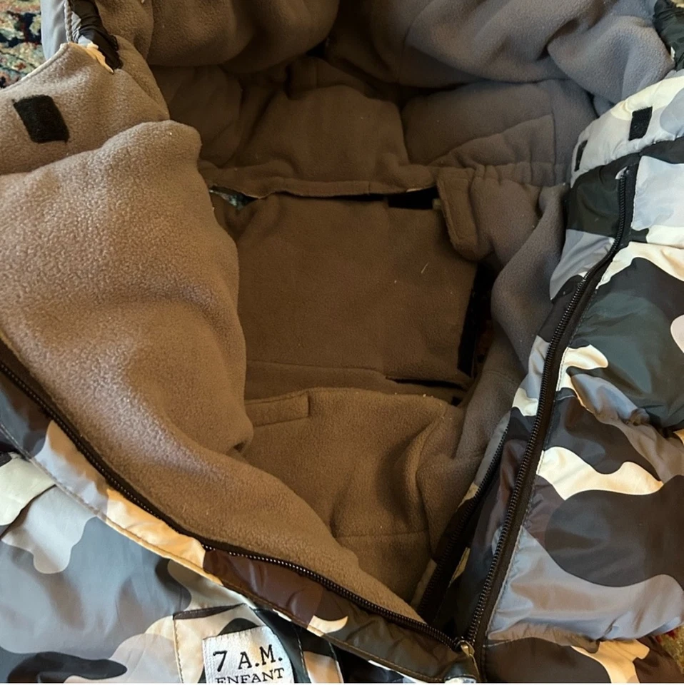 Manta para cochecito Enfant Evolution 7 AM en excelente estado con manguitos para cochecito Foto 3 de 3