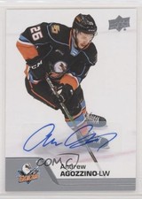 2020-21 Upper Deck AHL Auto Andrew Agozzino #20 Auto 0is9