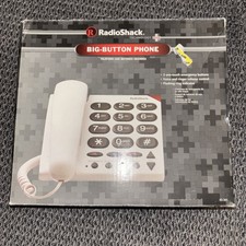 RadioShack Big-Button Phone - Corded - Model 43-341 - Tested And Working