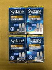 4 New Systane PRO PF Triple Action Dry Eye Relief - 2 10mL Bottles Each Ex 05/26