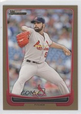 2012 Bowman Gold Border Jaime Garcia #47 1d6