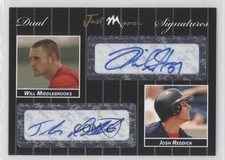 2007 Just Minors Black 1/2 Josh Reddick Will Middlebrooks #DSS07.191 Auto 0a7