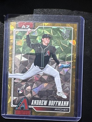 ANDREW HOFFMAN /50 2026 Topps Series 2 Gold Diamante Refractor #696 Rookie RC AZ