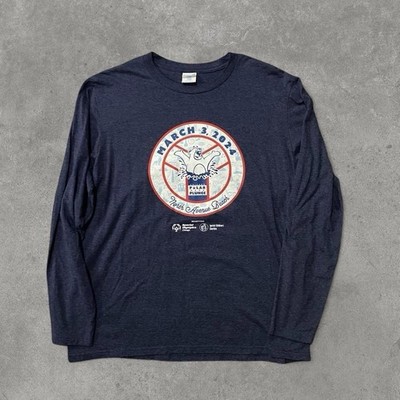 Navy 2024 Polar Plunge event,  Special Olympics Chicago Long Sleeve Shirt Size L