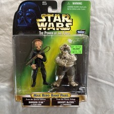 Star Wars Power of the Force POTF Max Rebo Band Pairs Barquin D An Droopy McCool