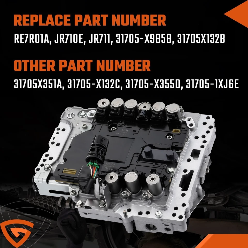 Transmission Valve Body Solenoids For Infinity G37 EX37 2009-2013 TCM M3B JR710E - Изображение 2 из 4