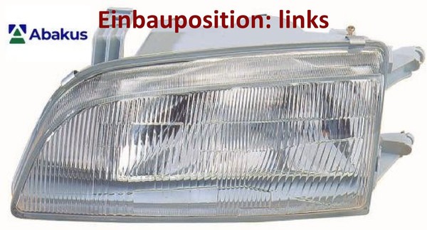 Abakus 218-1106L-LD-E Hauptscheinwerfer Links Scheinwerfer FüR Suzuki-image