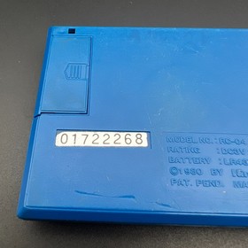 1980 Nintendo Game & Watch FIRE RC-04 Silver Original First Edition USED Works