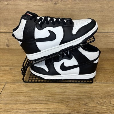 Nike Schuhe Herren Gr. UK 5 Dunk High Mid Panda Schwarz Weiß Turnschuhe