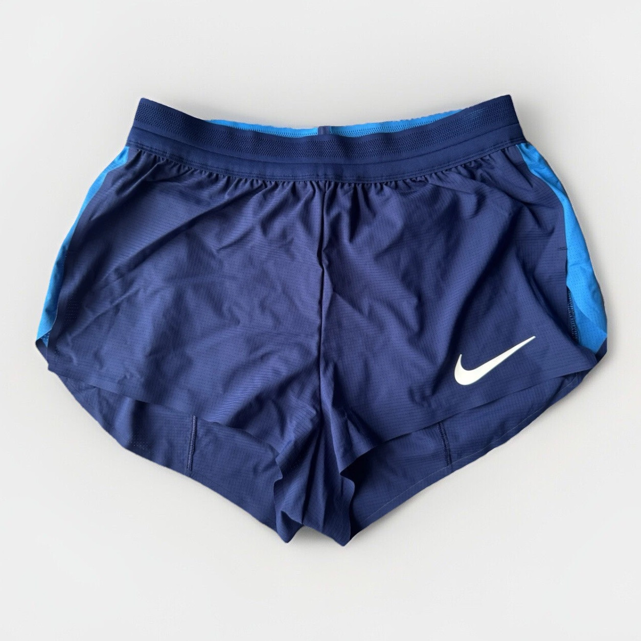 Nike Pro Elite Women's Size Medium Running Shorts AO8485-XXX Blue
