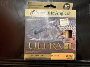 Scientific Anlger Ultra 4 Saltwater WF10F fly line  Buckskin color