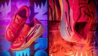Puma All-Pro Nitro Basketball Shoes Sneakers Sunset Glow/Sun Stream Size 42