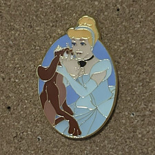 Disney Cinderella and Bruno enamel pin- Disney Princess Pets-